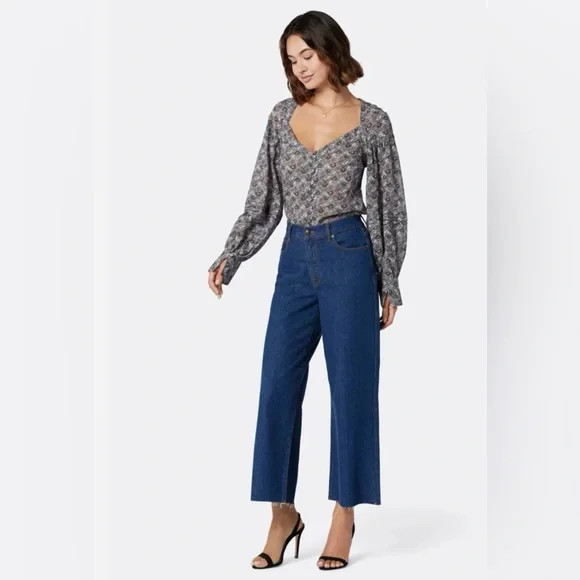 JOIE
Talma Long Sleeve Cotton Top - Picture 4 of 11